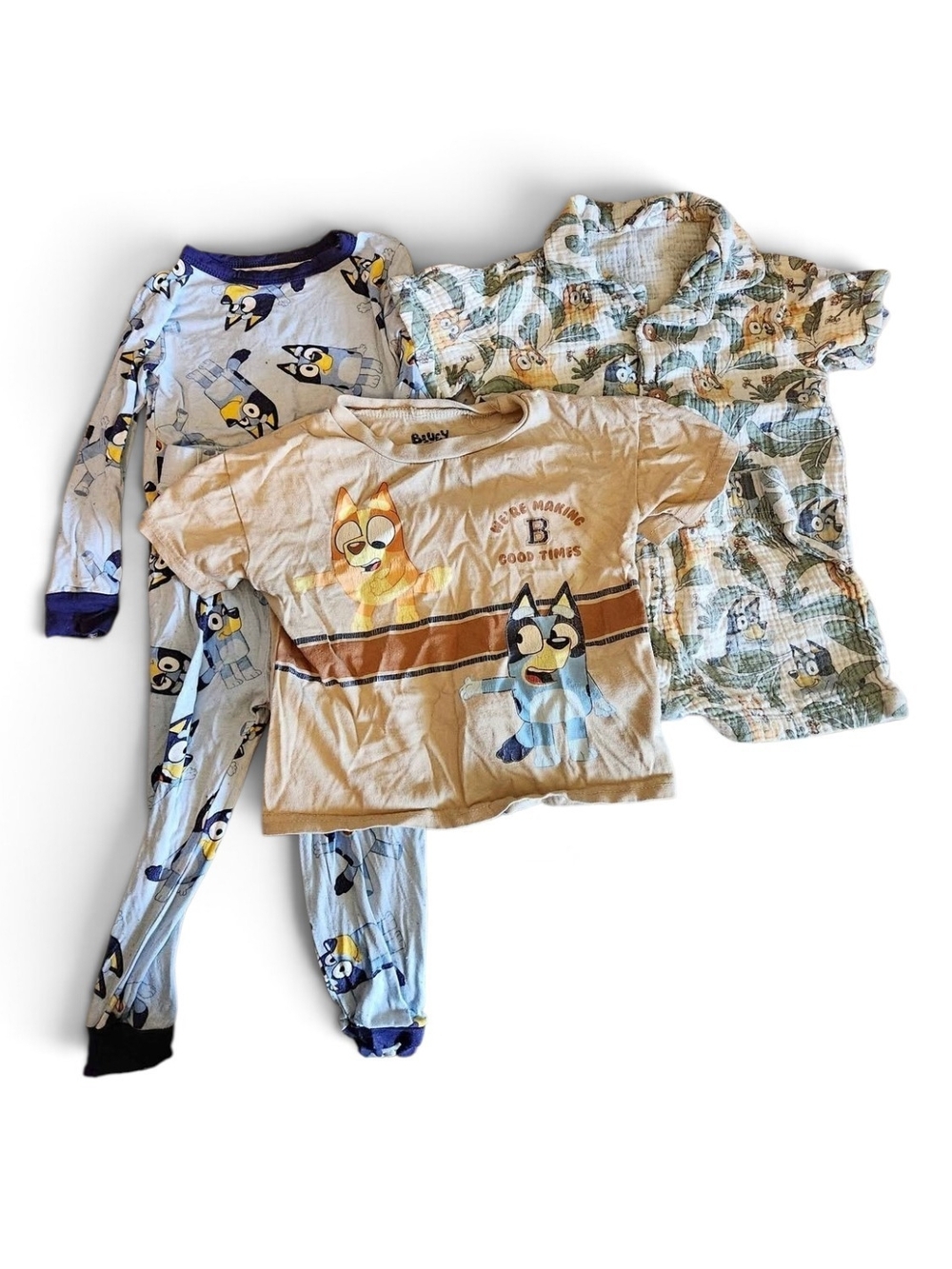 Bluey Pajama Set 18-24months Baby Boy